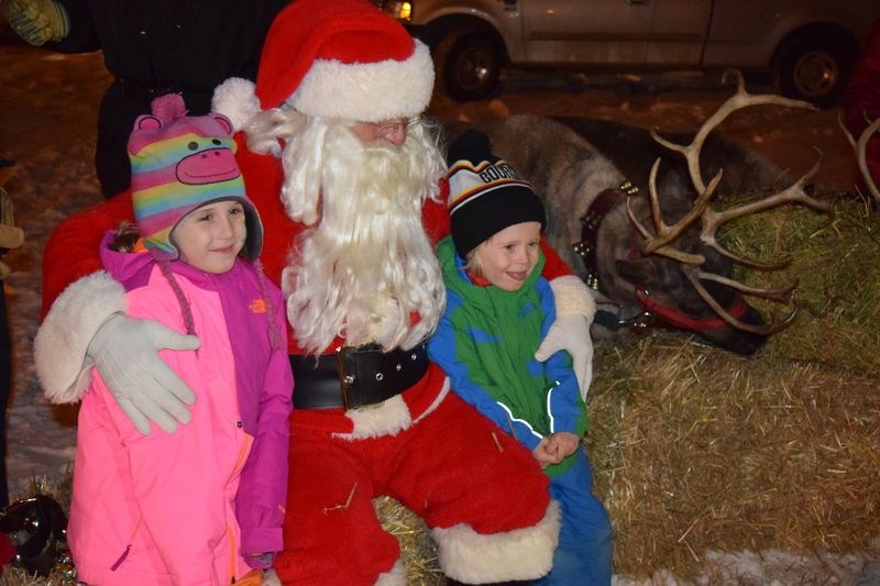 Santa visits Kamsack