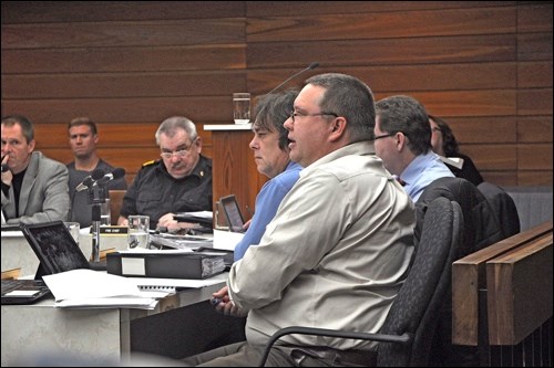 Director of Leisure Services Bill Samborski voices his support for the Destination Battlefords bid to host the 2018 Sask. Winter Games.