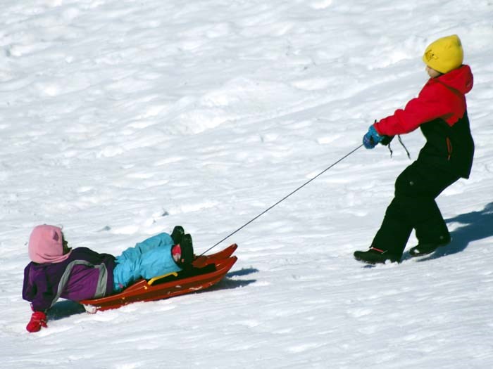Winter in Saskatchewan... better find a way to have some fun as these kids did at Rodney Ridge. From the March 11, 2015 edition.