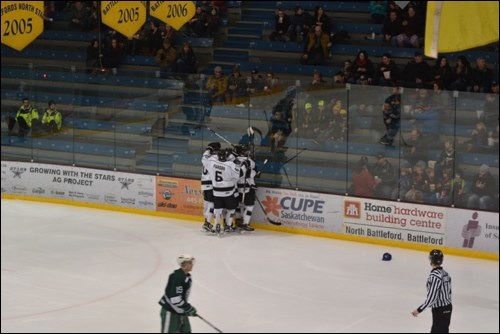 Coby downs hat trick