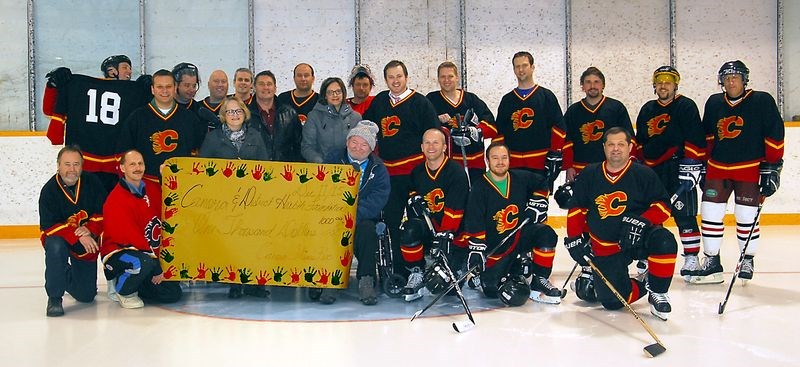 Flames donate