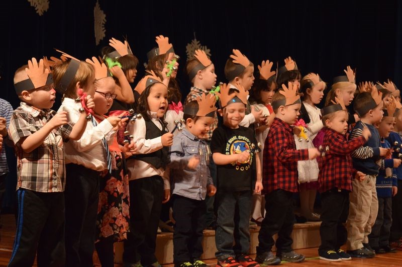 It was the group of pre-Kindergarten students that was among the biggest hits on stage during the Victoria School’s Christmas Concert on December 17. As parents moved to the front of the auditorium and cameras flashed their lights, the students performed two action songs: Jingle Bell Opposites and Reindeer Pokey.
