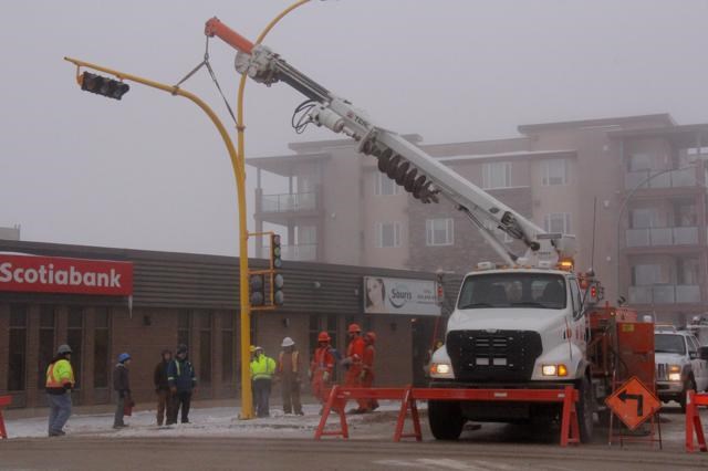 New traffic light
