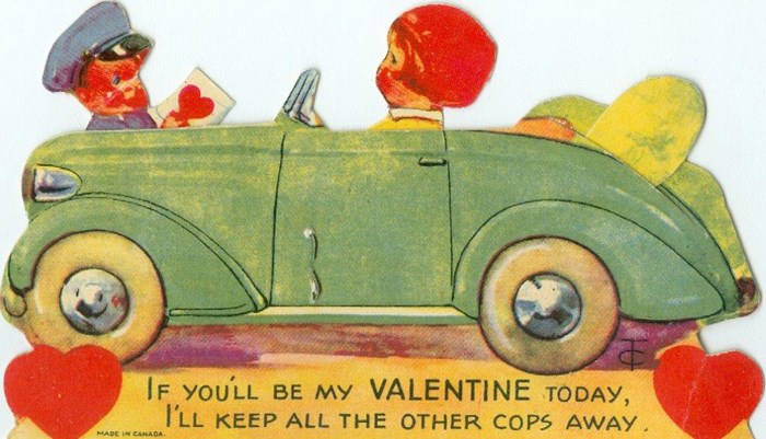Valentines of the 1940s