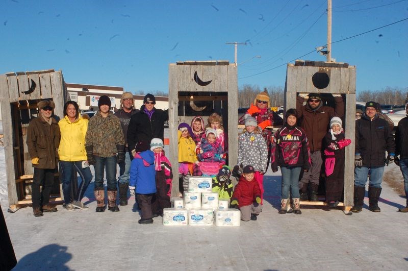 Outhouse races provided a lot of fun for many individuals in attendance at the children's activities in Preeceville on January 30.