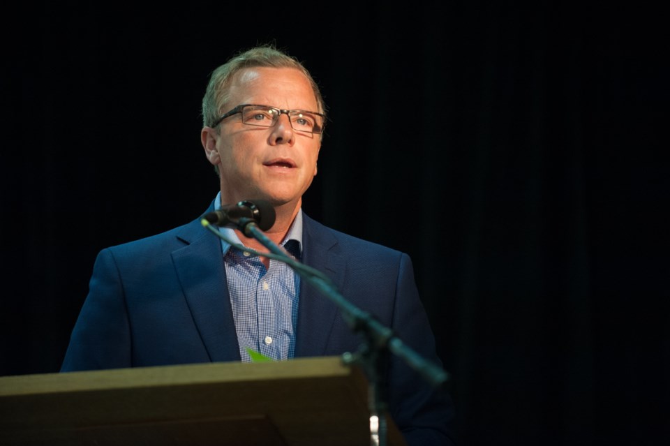 Brad Wall Weyburn oil show