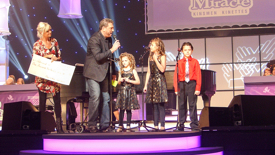 Telemiracle picture with Mahood and Johner