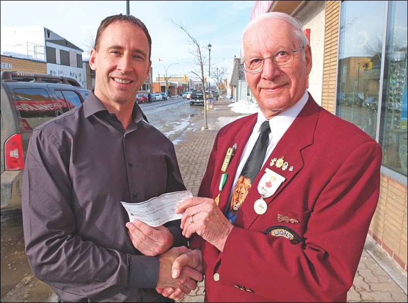 Lion's Donation