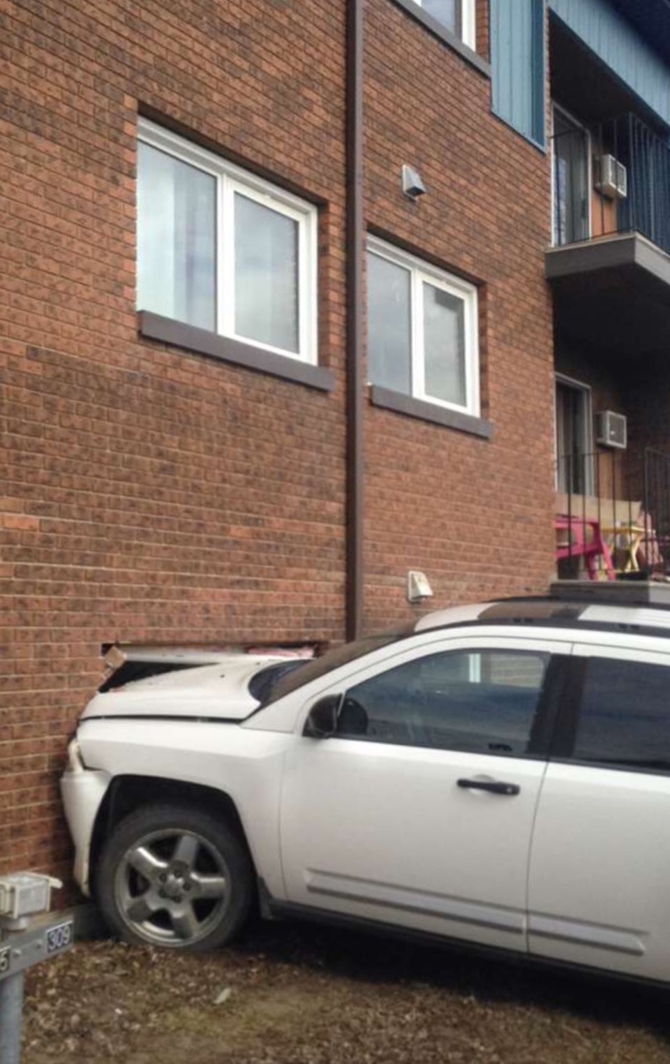 Apartment collision