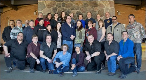 Critical Incident Stress Management course participants at Lumsden. Photo submitted by Ellery Russel
