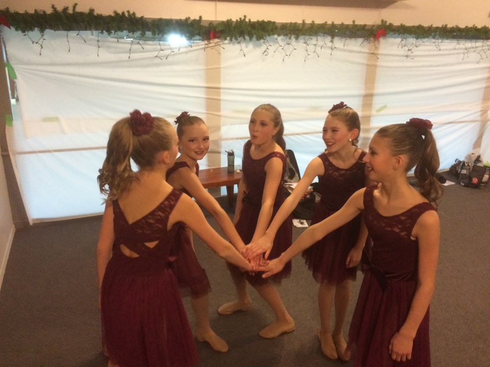 Getting ready to dance