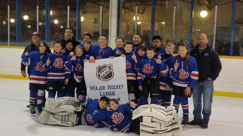 Peewee A banner