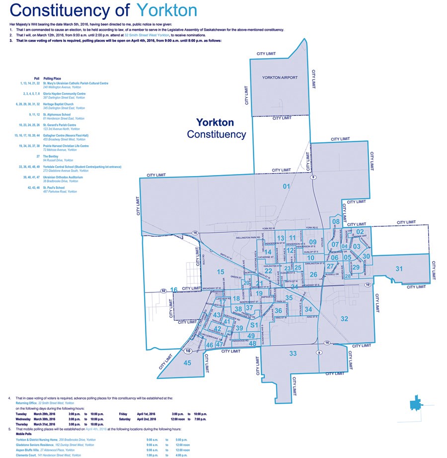 Saskatchewan Provincial Election Yorkton Polls