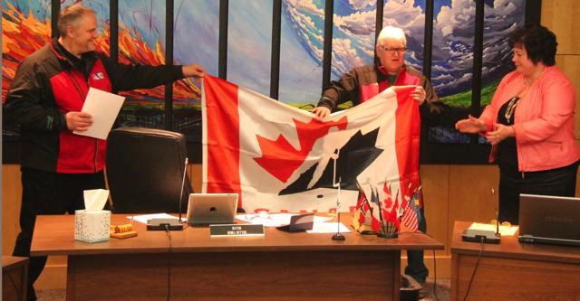 Esso Cup flag