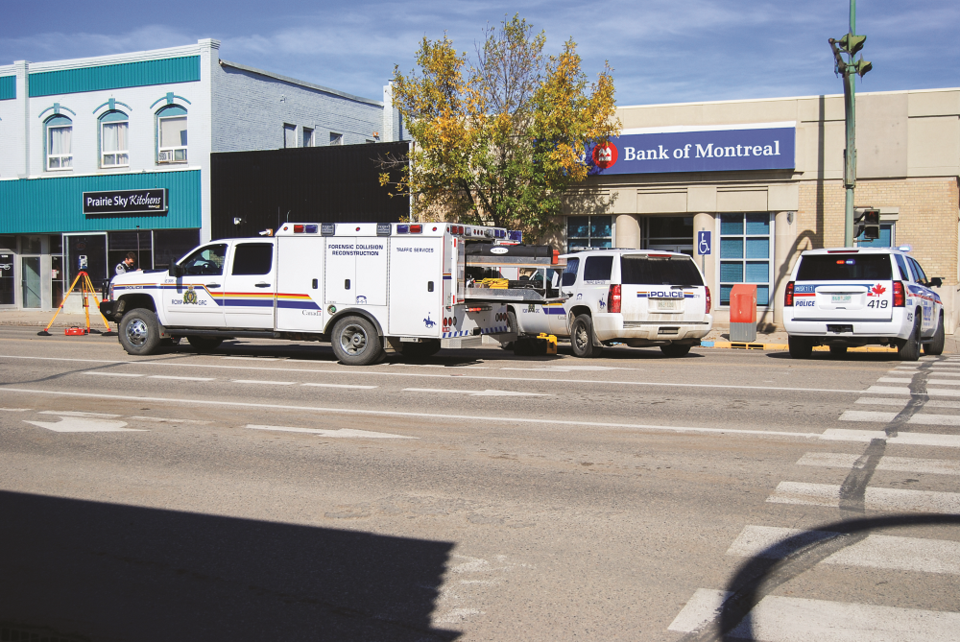 Accident on Fourth