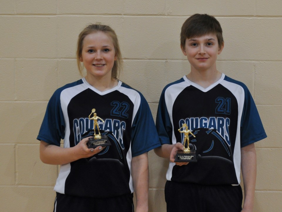 cougars badminton april 2016