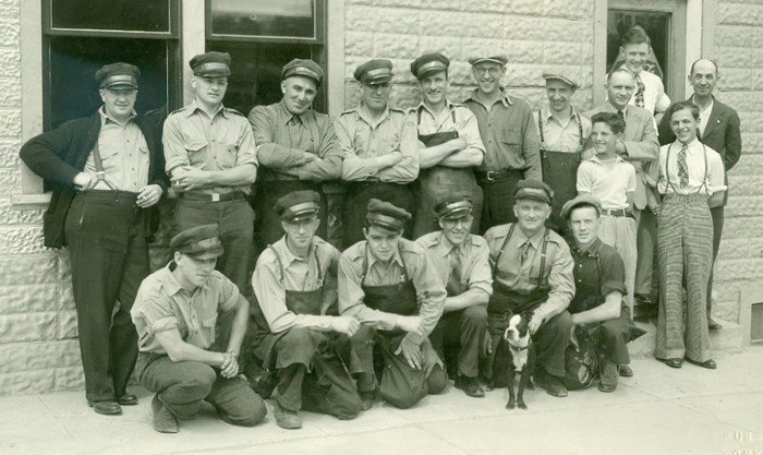 Pachal Beverages Staff and dog