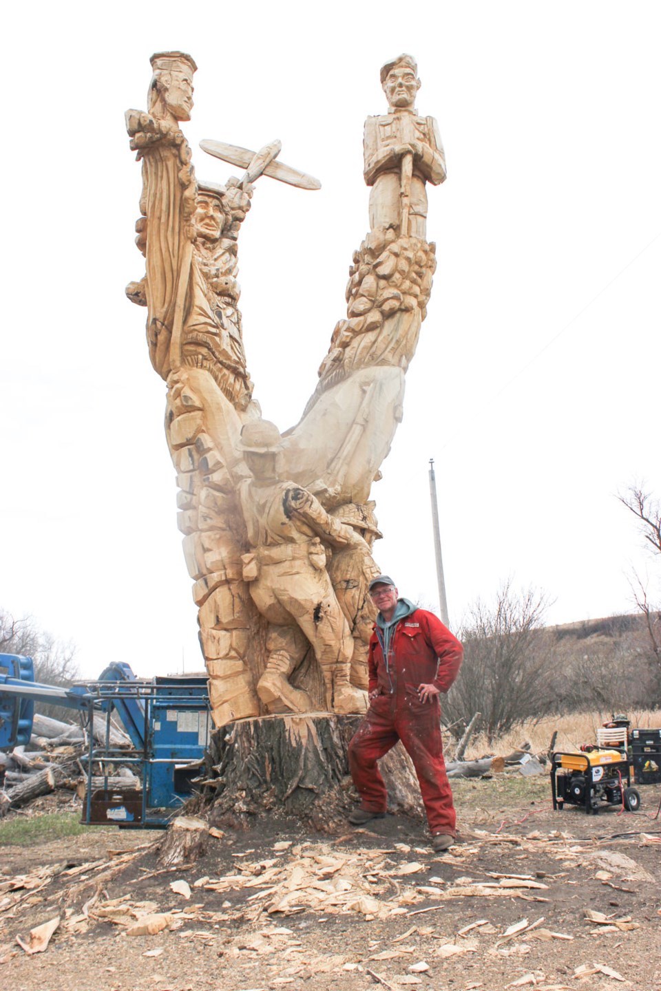 Tree sculpture