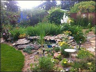 It’s time to get the pond ready for the summer season. Photo by Patricia Hanbidge
