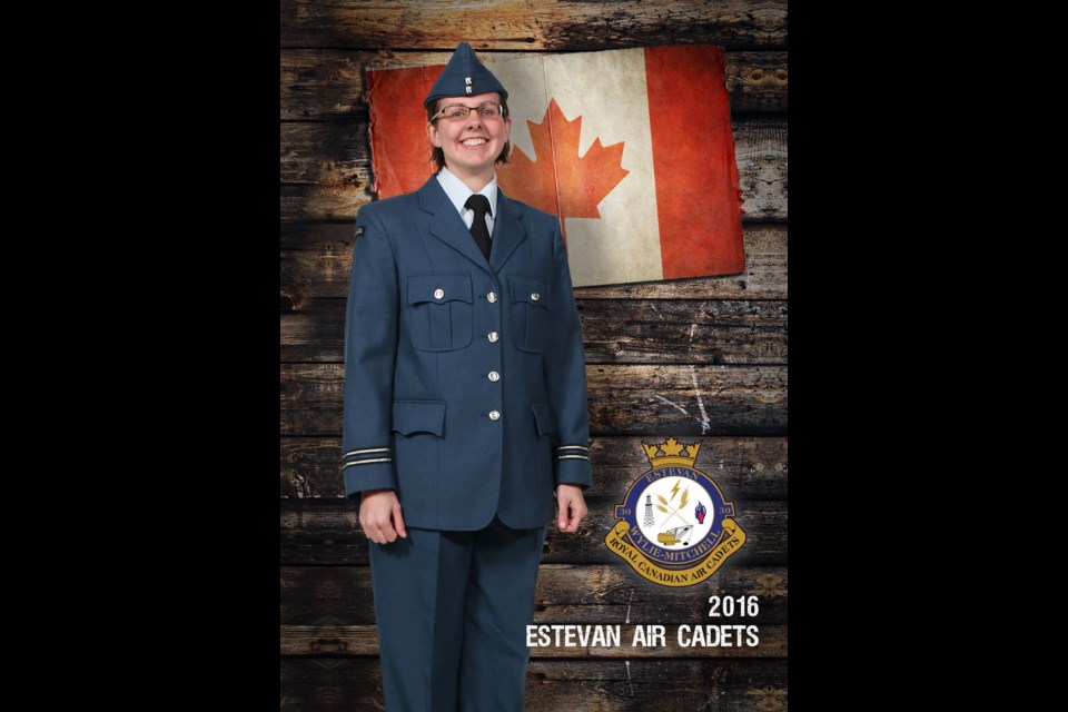 Captain Danielle Fleury, CO of the Wylie-Mitchell No. 30 Air Cadet Squadron.