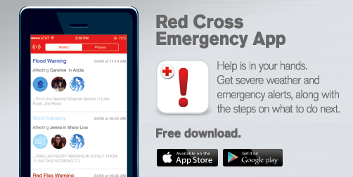 Red Cross emergency app