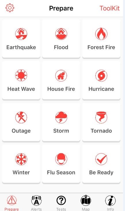 Canadian Red Cross app