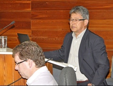 Prairie North Regional Health Authority CEO David Fan went before North Battleford's Planning Committee Monday to request a municipal contribution towards their $8 million fundraising campaign for furniture and equipment at the new Saskatchewan Hospital. His ask was for a municipal contribution of $4 million from North Battleford and surrounding municipalities. Mayor Ian Hamilton made clear his frustration over the proposal at the meeting. Photos by John Cairns