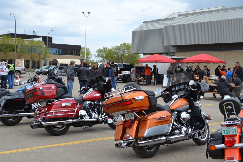 Bikes at Diabetes event