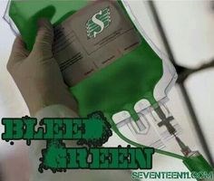 Roughriders Bleed Green