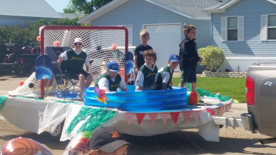 Lampman Sports Weekend parade