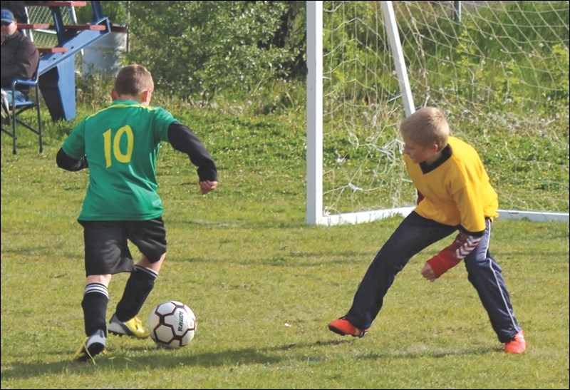 youth soccer game
