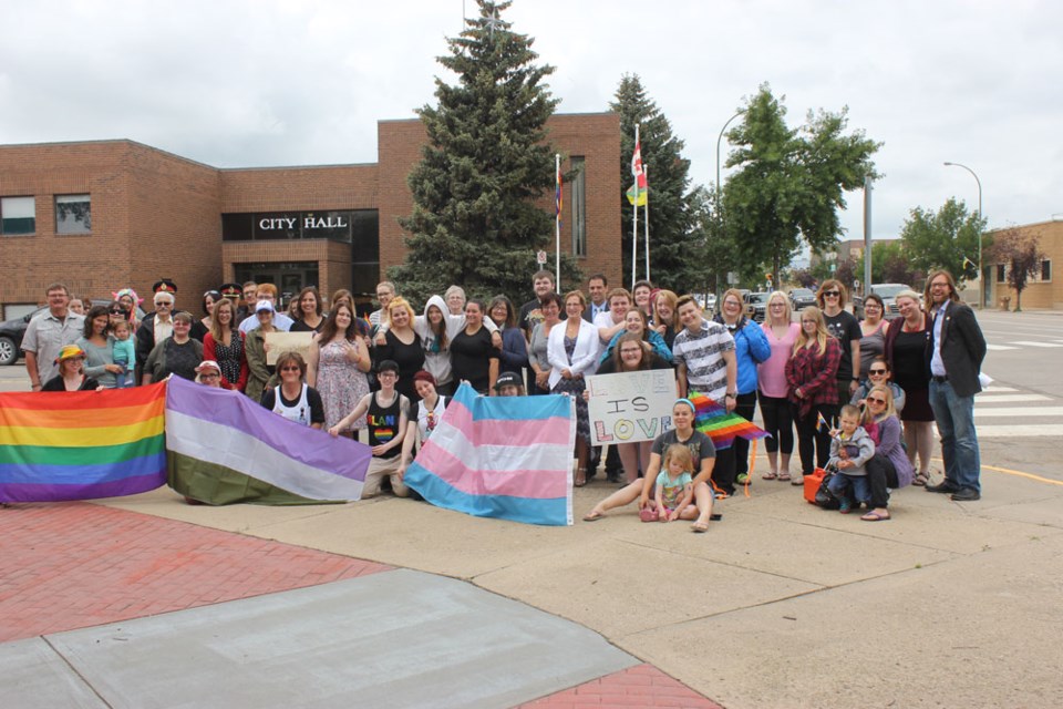 Pride Flag City Hall