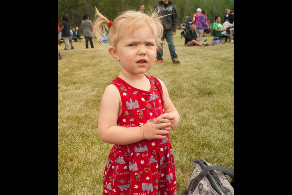 The Western Development Museum’s Canada Day celebrations brought out people of all ages to celebrate the country’s 149th birthday. This girl brought out her most patriotic attire to celebrate with Yorkton and the country as a whole.