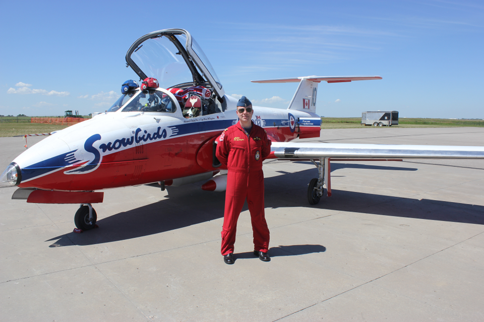 Snowbirds Captain Black McNaughton