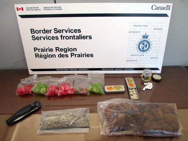 Drugs uncovered by CBSA Mercury Jul27