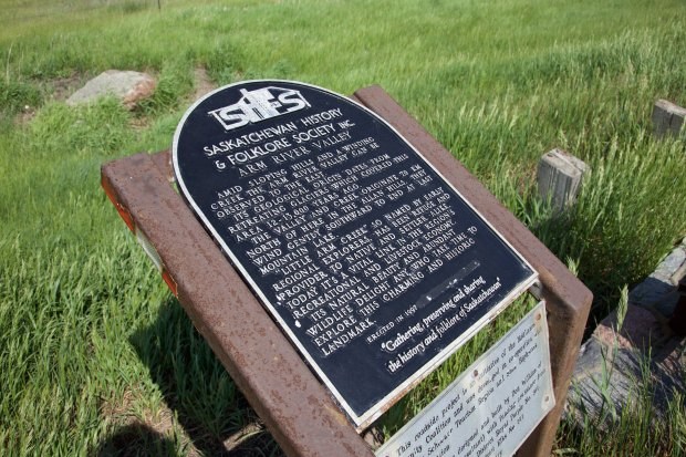 Sask History Marker