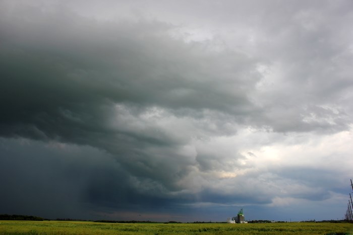 The severe storm that hit Yorkton and area on July 31 brought flash flooding and reports of a tornado near Melville. People from around the region witnessed the results of the storm and the spectacle of the clouds and heavy rainfall that defined it. These are some examples of what people saw during the storm in the area.
