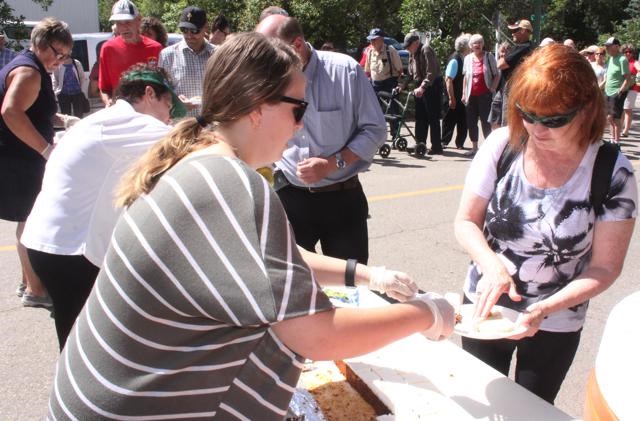 Regional library BBQ