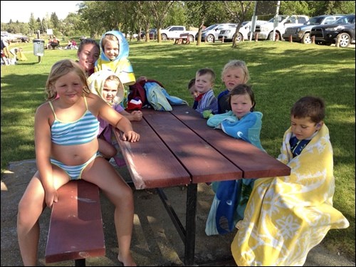 Meota Regional Park swimming lessons began this summer on July 17 and ran for two weeks. They started up again Aug. 17 for an additional week. Brittany Nedelec says, "I was fortunate to have warm weather the first two weeks but the last one was cooler. I taught levels one through 10 and enjoyed teaching and getting to know each student individually. It was a great opportunity and I appreciate the Meota Regional Park, the children and parents for making it such a wonderful experience. I hope to see everyone again next year." Photos by Lorna Pearson