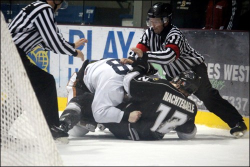 North Stars Klippers Fight