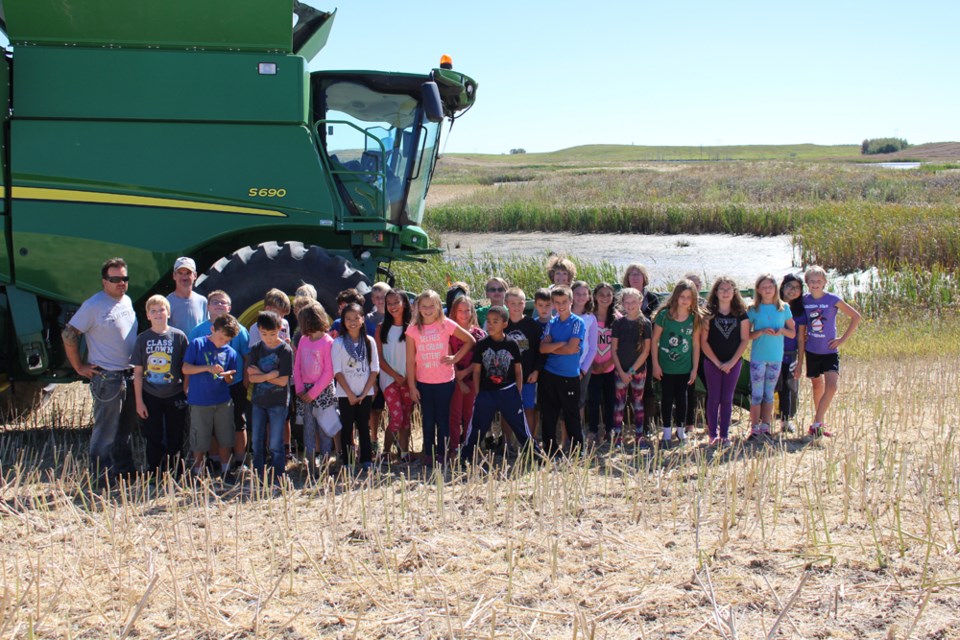 Kids in the field