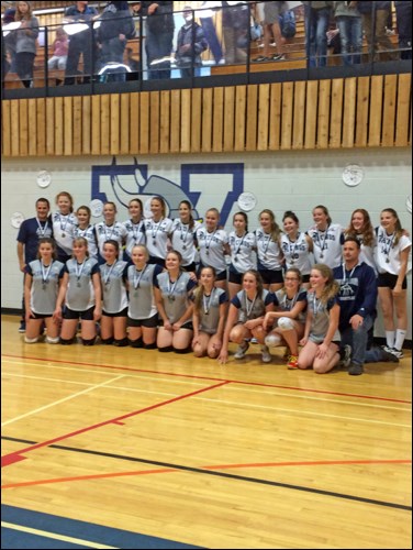 Junior Vikings Volleyball Sweep