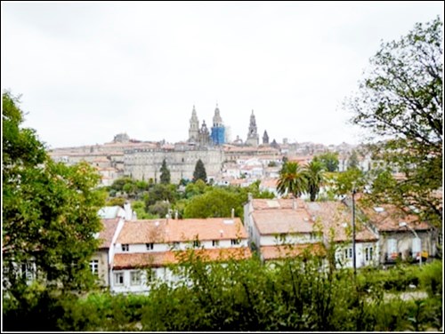 View of the cathedral from Parque Alameda.