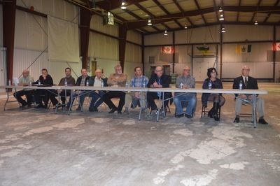Eleven of the 13 candidates for Canora Town council attended a forum last week when they were able to introduce themselves to the audience before questions from the audience were asked.