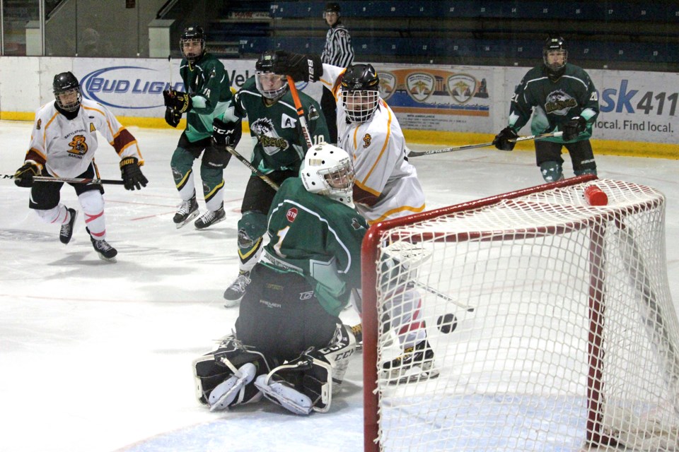 Midget AA Barons Home Opener