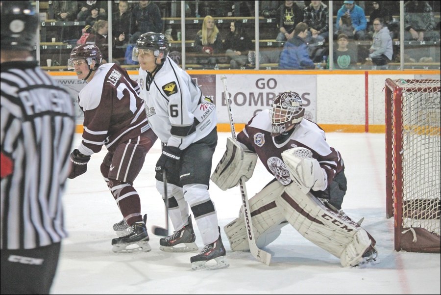 Bombers defenceman Joseph Leonidas