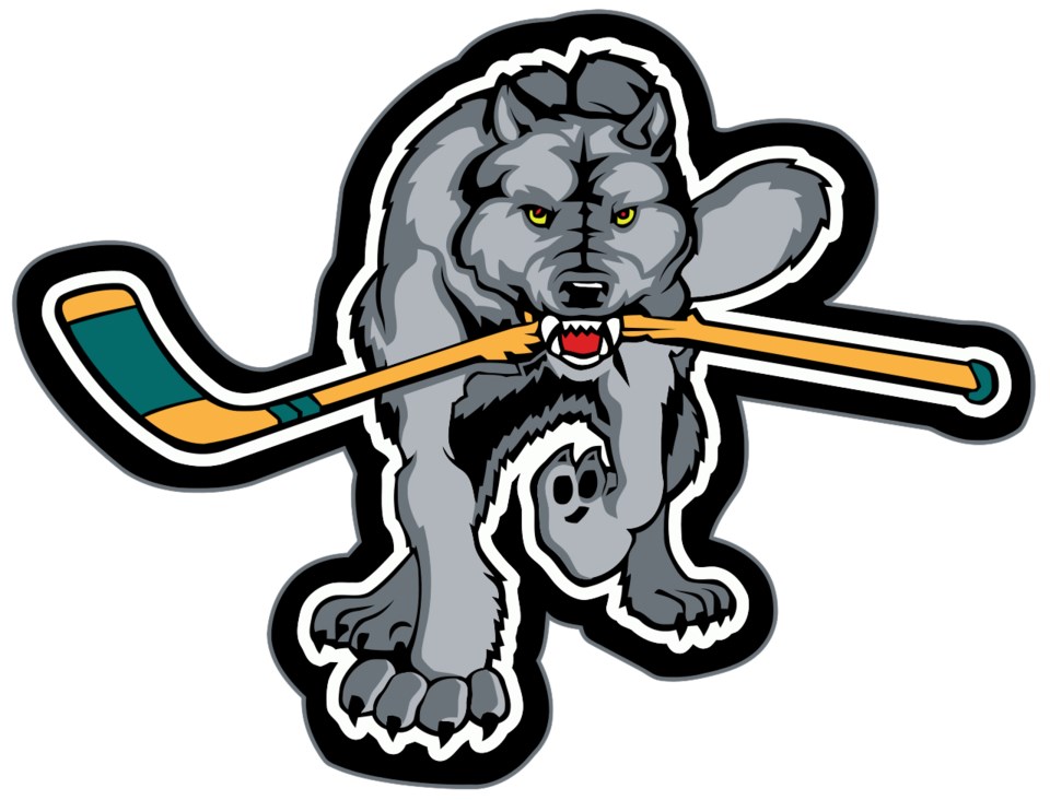 Ice Wolves Logo