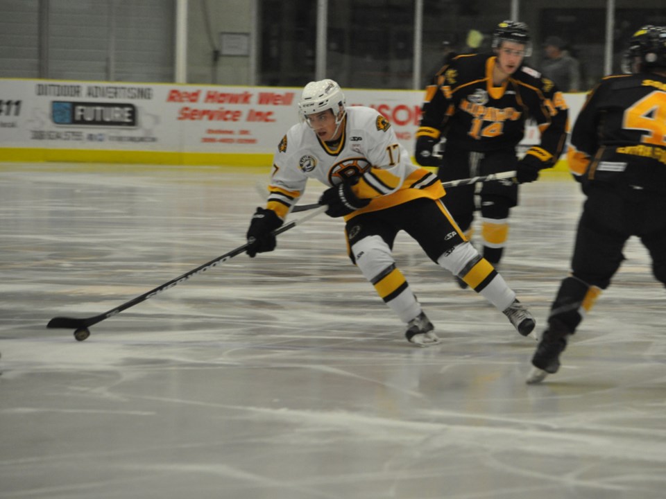 bruins hawks october 2016