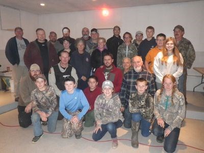 A group photograph was taken of trappers who participated in the two-day Saskatchewan Trappers Association course.