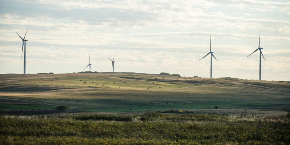 Alberta wind turbines